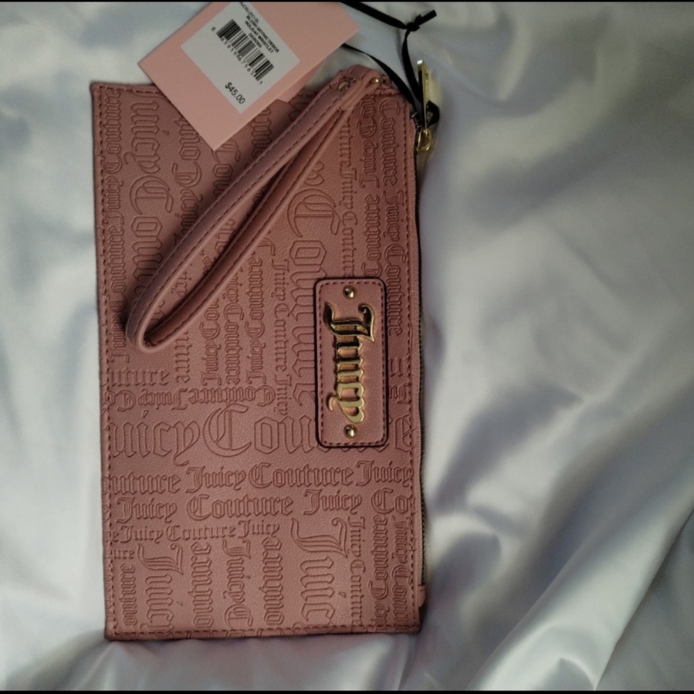 Juicy Couture Pink Wristlet